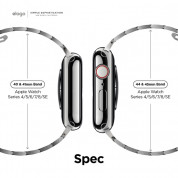 Elago Metal Stainless Steel Band - стоманена, неръждаема каишка за Apple Watch 38мм, 40мм, 41мм (сребрист) 5