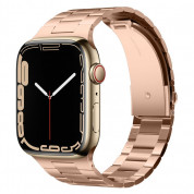 Elago Metal Stainless Steel Band - стоманена, неръждаема каишка за Apple Watch 38мм, 40мм, 41мм (розово злато)