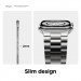 Elago Metal Stainless Steel Band - стоманена, неръждаема каишка за Apple Watch 42мм, 44мм, 45мм, Ultra 49мм (черен) 3