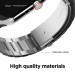Elago Metal Stainless Steel Band - стоманена, неръждаема каишка за Apple Watch 42мм, 44мм, 45мм, Ultra 49мм (черен) 2