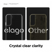 Elago Hybrid Case - хибриден удароустойчив кейс с за Samsung Galaxy S22 (прозрачен) 3