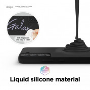 Elago Soft Silicone Case - силиконов (TPU) калъф за Samsung Galaxy S22 (черен) 2