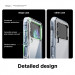 Elago Hybrid Case - хибриден удароустойчив кейс с за Samsung Galaxy Z Flip 3 (прозрачен) 3