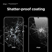 Elago Tempered Glass - калено стъклено защитно покритие за дисплея на Samsung Galaxy S22 (прозрачен) 5