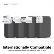 Elago MacBook Charger Cover - силиконов калъф за MagSafe 140W USB-C Power Adapter за MacBook Pro 16 M1 (2021), MacBook Pro 16 M2 (2023) (бежов) 4
