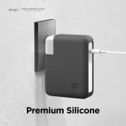 Elago MacBook Charger Cover - силиконов калъф за MagSafe 140W USB-C Power Adapter за MacBook Pro 16 M1 (2021) (розов) 1