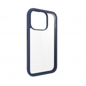 SwitchEasy AERO Plus Case - хибриден удароустойчив кейс за iPhone 14 Pro (син-прозрачен) 2