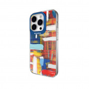 SwitchEasy Artist Impasto Case - дизайнерски хибриден удароустойчив кейс за iPhone 14 Pro (шарен)  1