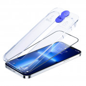 Joyroom Knight glass with mounting kit (JR-H09) for iPhone 14 (transparent)