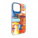 SwitchEasy Artist Impasto Case - дизайнерски хибриден удароустойчив кейс за iPhone 14 Pro Max (шарен)  3