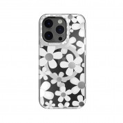 SwitchEasy Artist M Fleur Case With MagSafe - дизайнерски хибриден удароустойчив кейс с MagSafe за iPhone 14 Pro (прозрачен) 