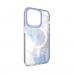 SwitchEasy Artist M Veil Case With MagSafe - дизайнерски хибриден удароустойчив кейс с MagSafe за iPhone 14 Pro (син-прозрачен)  3