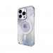 SwitchEasy Artist M Veil Case With MagSafe - дизайнерски хибриден удароустойчив кейс с MagSafe за iPhone 14 Pro (син-прозрачен)  2