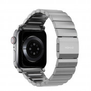 Nomad Strap Titanium Band V2 - титаниева каишка за Apple Watch 42мм, 44мм, 45мм, Ultra 49мм (сребрист) 1