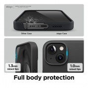 Elago Soft Silicone MagSafe Case for iPhone 13 (black) 4