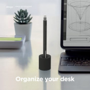 Elago Apple Pencil Silicone Stand - силиконова поставка за Apple Pencil и други стилуси (черен) 5