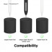 Elago Apple Pencil Silicone Stand - силиконова поставка за Apple Pencil и други стилуси (черен) 2
