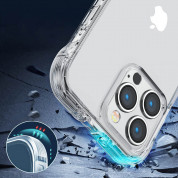 Joyroom Defender Series Case Cover (JR-14H1) Armored Hook Cover Stand for iPhone 14 (clear) 6