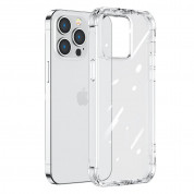 Joyroom Defender Series Case Cover (JR-14H1) Armored Hook Cover Stand for iPhone 14 (clear)