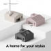 Elago Apple Pencil Silicone Home Stand - силиконова поставка за Apple Pencil и други стилуси (розов) 7