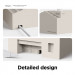 Elago Apple Pencil Silicone Home Stand - силиконова поставка за Apple Pencil и други стилуси (бежов) 3