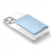 Elago Card Pocket - поставка тип джоб за документи и карти, прикрепяща се към всяко мобилно устройство (светлосин) 1