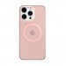 SwitchEasy Gravity M Case - тънък полипропиленов кейс с Magsafe за iPhone 14 Pro Max (розов-прозрачен) 1