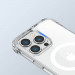 Joyroom Magnetic Defender Series Magsafe Case - хибриден удароустойчив кейс с вградена поставка за iPhone 14 Pro Max (прозрачен) 9