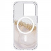 CaseMate Karat Marble MagSafe Case - дизайнерски удароустойчив кейс със златни нишки и MagSafe за iPhone 14 Pro (прозрачен) 4
