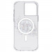 CaseMate Karat Touch MagSafe Case - дизайнерски удароустойчив кейс с истински перли и MagSafe за iPhone 14 Pro Max (прозрачен) 4