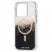 CaseMate Karat Onyx MagSafe Case - дизайнерски удароустойчив кейс със златни нишки и MagSafe за iPhone 14 Pro (прозрачен) 1