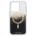 CaseMate Karat Onyx MagSafe Case - дизайнерски удароустойчив кейс със златни нишки и MagSafe за iPhone 14 Pro (прозрачен) 2