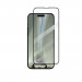 SwitchEasy Glass 9H Full Cover Tempered Glass - калено стъклено защитно покритие за дисплея на iPhone 14 Pro (черен-прозрачен) 1