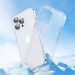 Joyroom Rugged Cover Housing Clear (JR-14X3) - силиконов (TPU) калъф за iPhone 14 Plus (прозрачен) 7