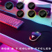 Tilted Nation RGB Extended Gaming Mouse Pad - гейминг подложка с LED подсветка (черен) 10