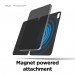 Elago Smart Folio Case - магнитен полиуретанов кейс с поставка за iPad mini 6 (2021) (черен) 3