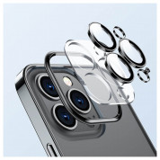 Joyroom Metallic Frame Back (JR-14Q1-black) - силиконов (TPU) калъф със защита на камерите за iPhone 14 (черен) 7