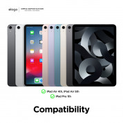 Elago Smart Folio Case - магнитен полиуретанов кейс с поставка за iPad Air 5 (2022), iPad Air 4 (2020), iPad Pro 11 (2018) (черен) 2