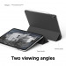 Elago Smart Folio Case - магнитен полиуретанов кейс с поставка за iPad Air 5 (2022), iPad Air 4 (2020), iPad Pro 11 (2018) (черен) 6