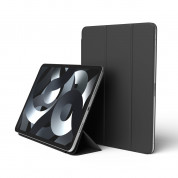 Elago Smart Folio Case - магнитен полиуретанов кейс с поставка за iPad Air 5 (2022), iPad Air 4 (2020), iPad Pro 11 (2018) (черен)