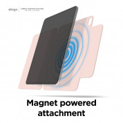 Elago Smart Folio Clasp Case - магнитен полиуретанов кейс с поставка за iPad Air 5 (2022), iPad Air 4 (2020), iPad Pro 11 (2018) (черен) 3