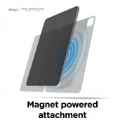 Elago Smart Folio Case - магнитен полиуретанов кейс с поставка за iPad Pro 11 M1 (2021), iPad Pro 11 (2020) (черен) 4