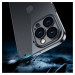 Joyroom Metallic Frame Back (JR-14Q2-black) - силиконов (TPU) калъф със защита на камерите за iPhone 14 Pro (черен) 9