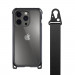 Mageasy Odyssey+ Metal Black Case - удароустойчив хибриден кейс с връзка и карабинер за iPhone 14 Pro (черен)  1