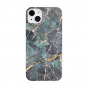 Mageasy Marble Case for iPhone 14 Plus (emerald)
