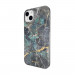 Mageasy Marble Case - дизайнерски хибриден удароустойчив кейс за iPhone 14 Plus (син)  3
