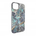 Mageasy Marble Case - дизайнерски хибриден удароустойчив кейс за iPhone 14 Plus (син)  4