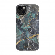 Mageasy Marble Case - дизайнерски хибриден удароустойчив кейс за iPhone 14 Plus (син)  1