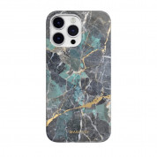 Mageasy Marble Case for iPhone 14 Pro Max (emerald blue)