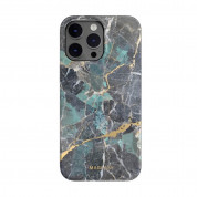 Mageasy Marble Case - дизайнерски хибриден удароустойчив кейс за iPhone 14 Pro Max (син)  1